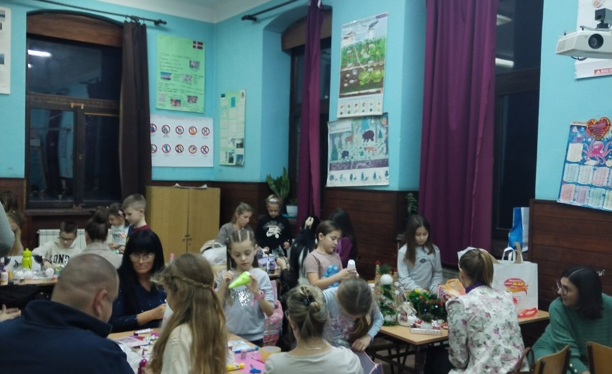 Новогодишња радионица у II1