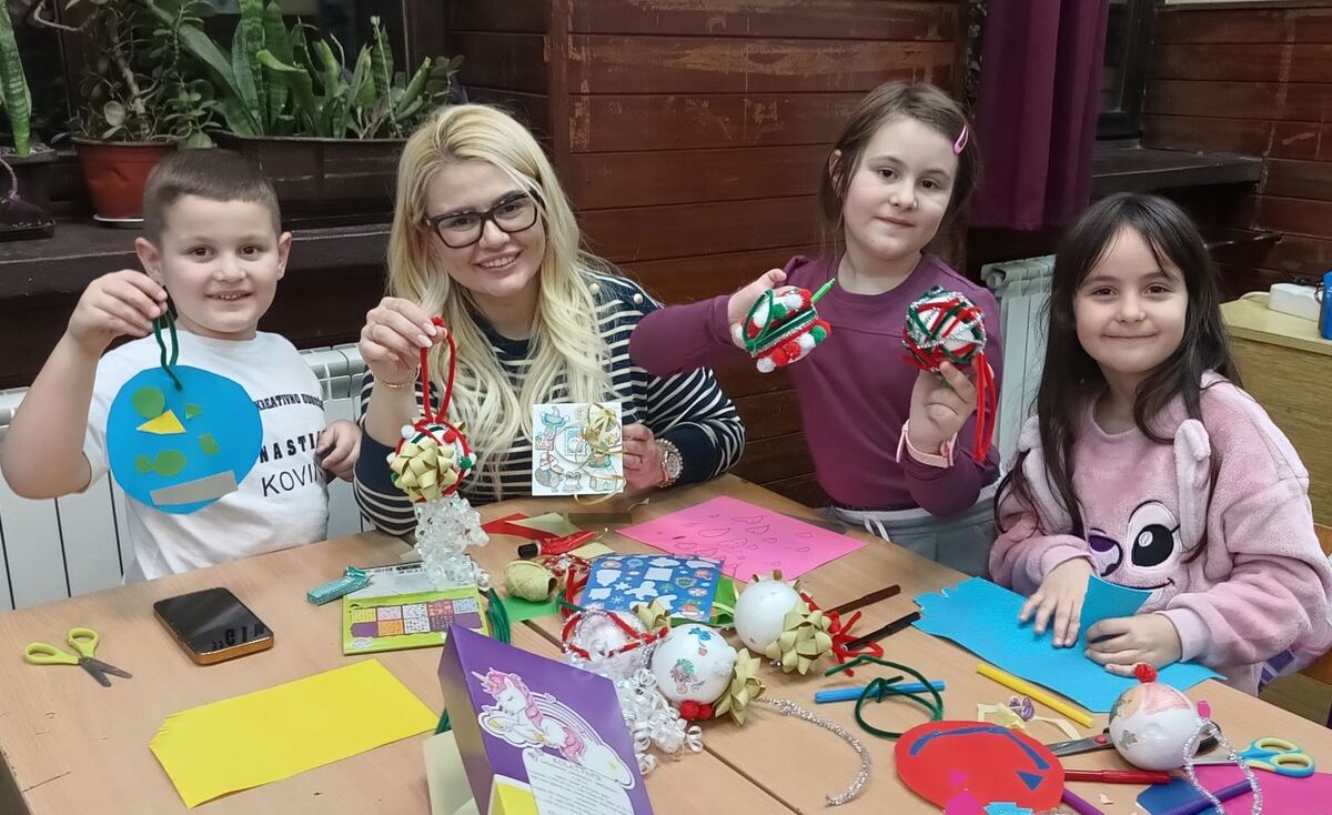 Новогодишња радионица са родитељима