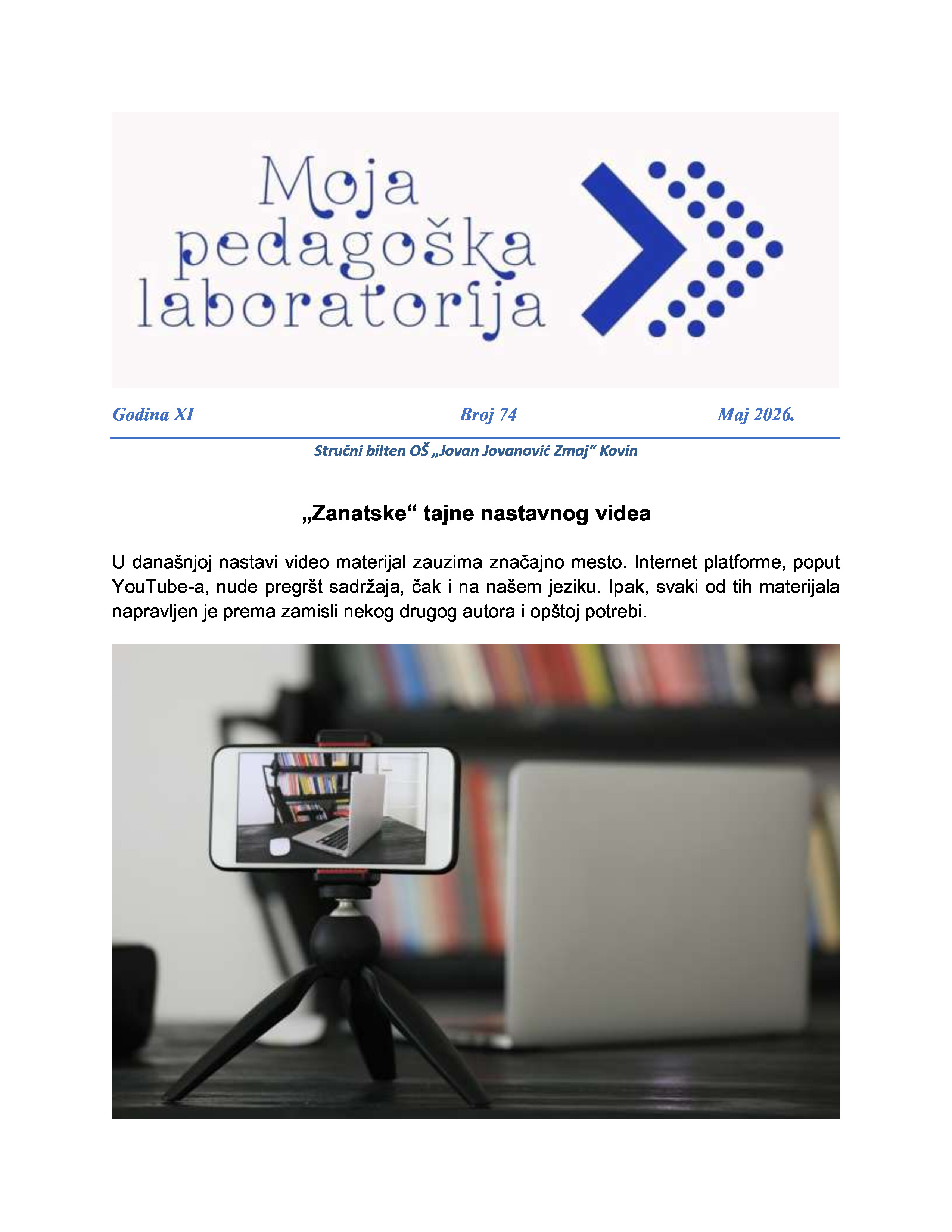 Inovativni pristupi nastavi informatike